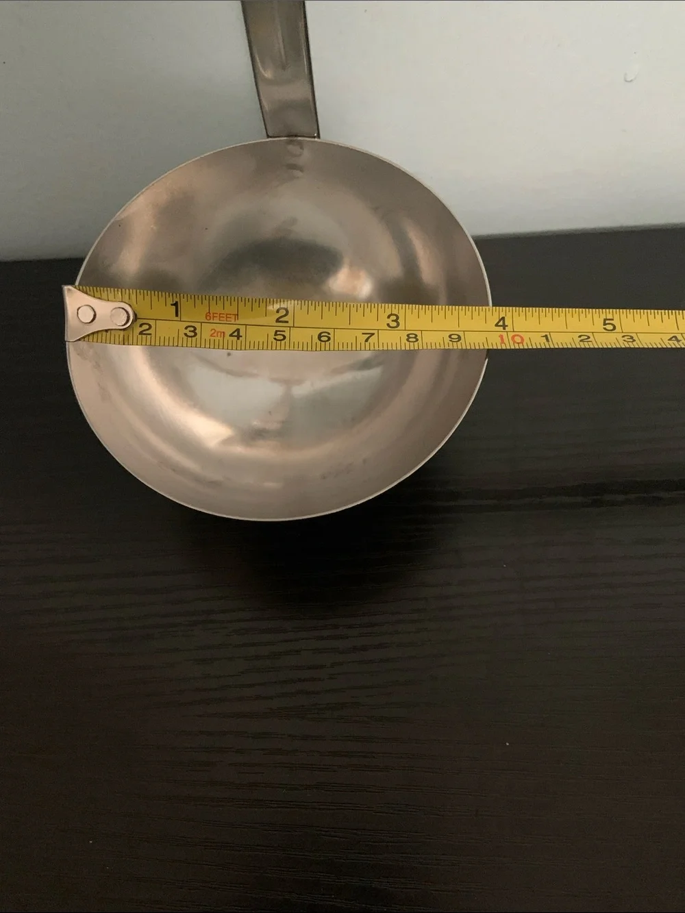 8 oz Ladle with Coated Hooked Handle